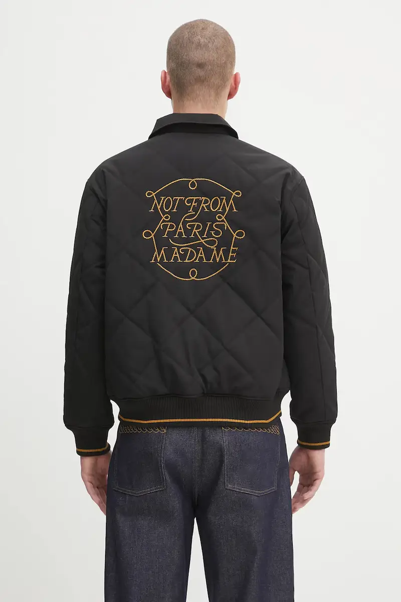 giacca La Veste Slogan Tresses Nero