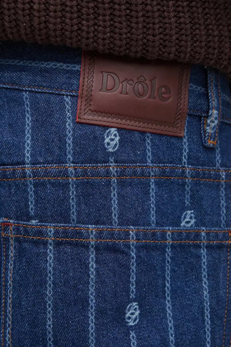 Drole De Monsieur Jeans Uomo Blu 3406430 miniatura 4