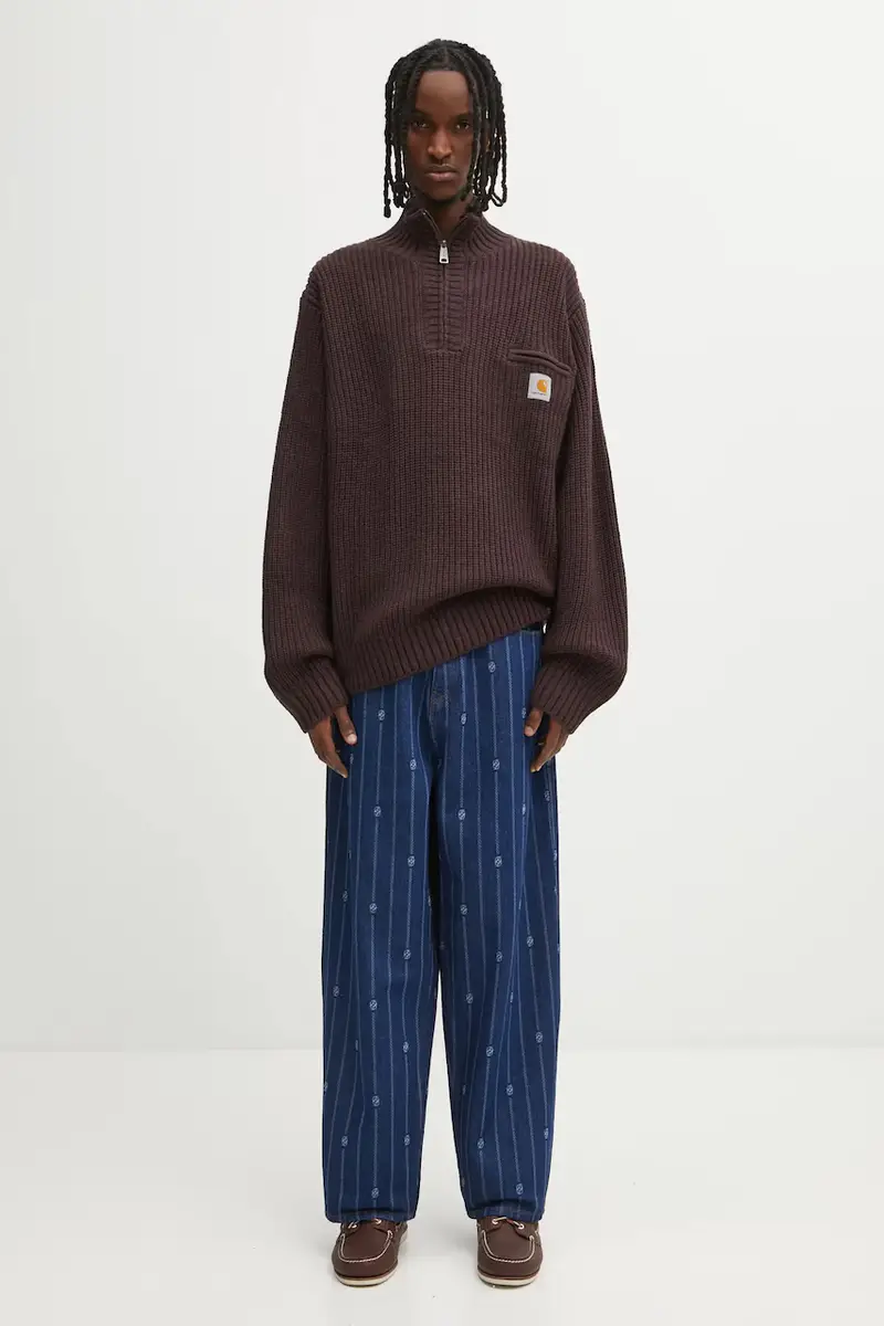 Drole De Monsieur Jeans Uomo Blu 3406430 miniatura 5