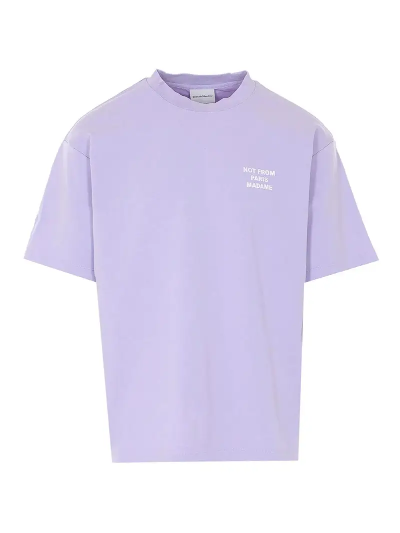 Maglietta Le Slogan lilla Viola