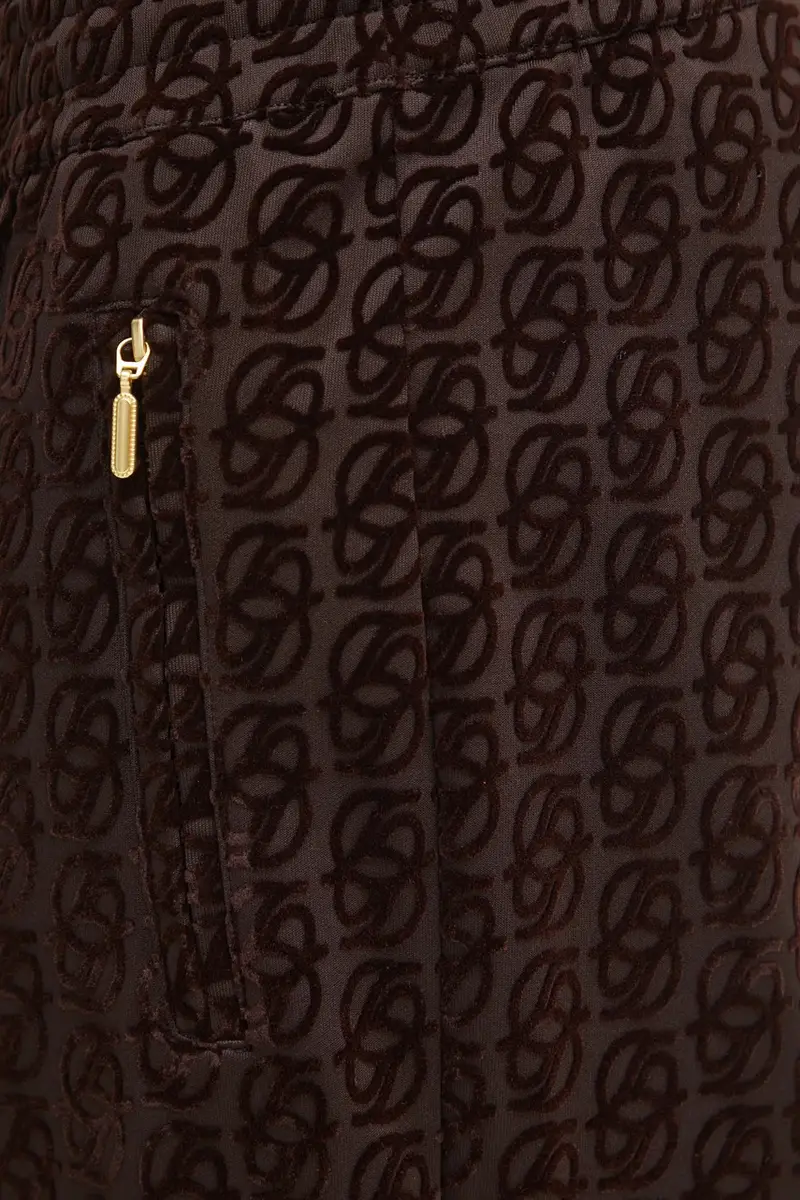 pantaloni Le Pantalon SurvÍtement Monogramme uomo colore marrone I.SP008.PL159 miniatura 4