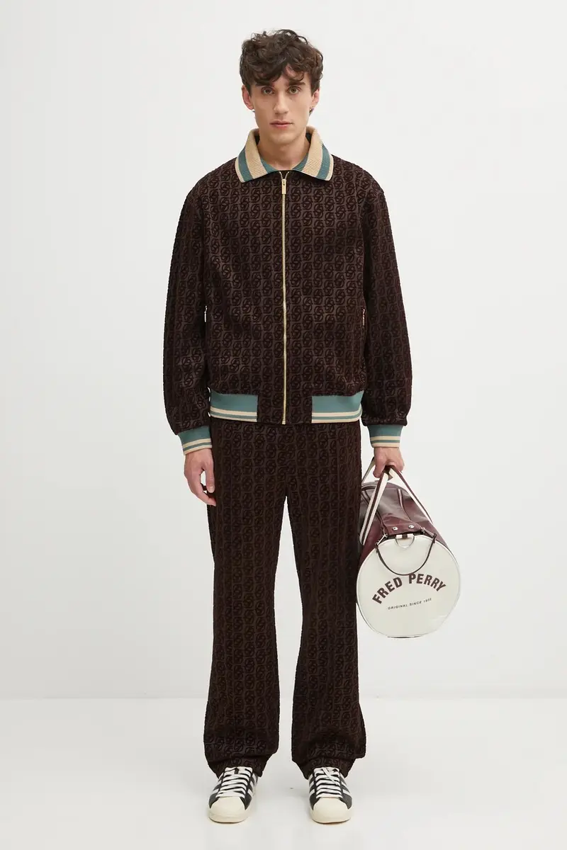 pantaloni Le Pantalon SurvÍtement Monogramme uomo colore marrone I.SP008.PL159 miniatura 5