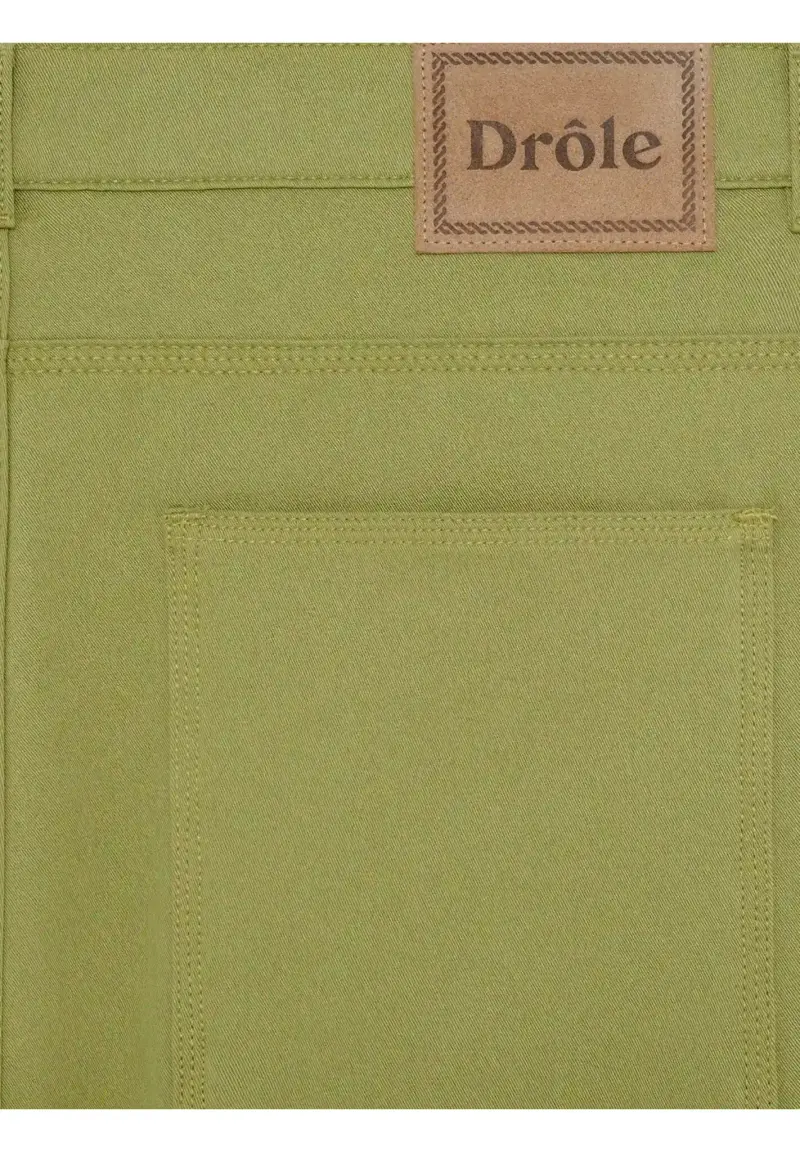 DRÔLE DE MONSIEUR - Shorts Verde Oliva miniatura 3