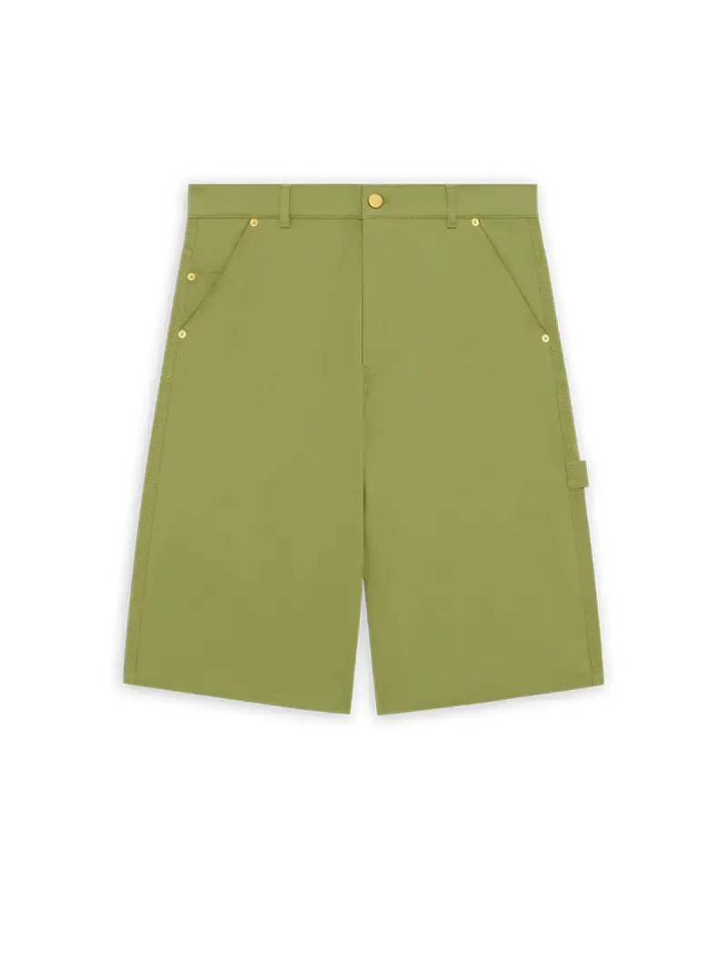 DRÔLE DE MONSIEUR - Shorts Verde Oliva