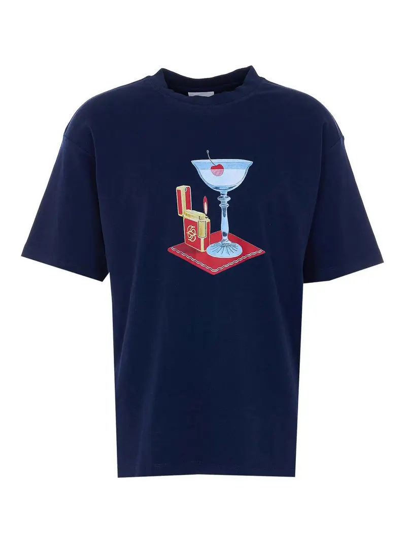 Drole De Monsieur T-shirt Blu 4184413
