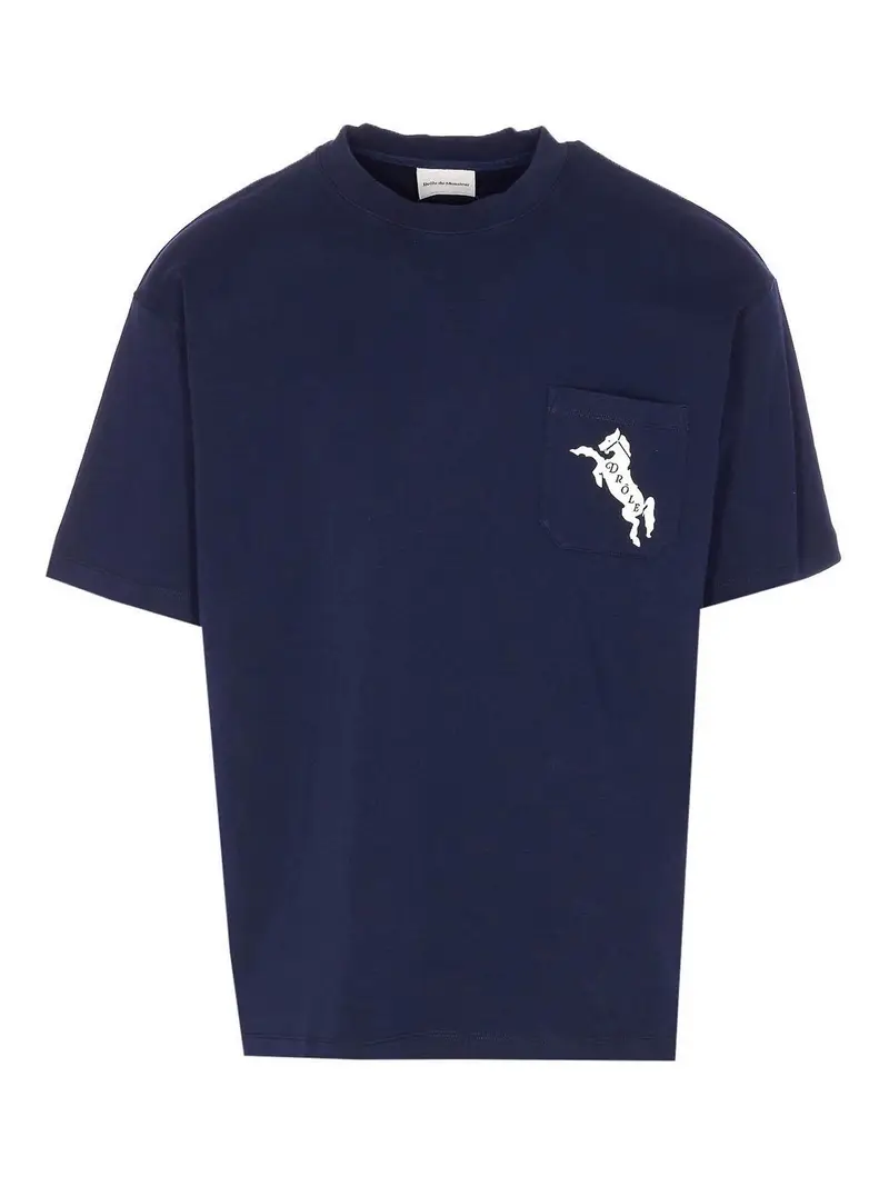 Drole De Monsieur T-shirt Blu 3997064