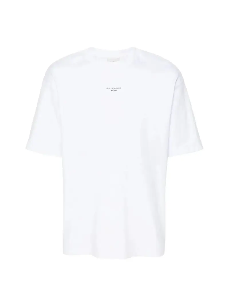 Drole De Monsieur T-shirt Bianco 3882281