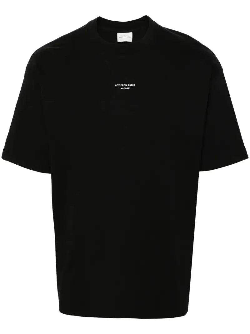 Drole De Monsieur T-shirt Nero 3882280