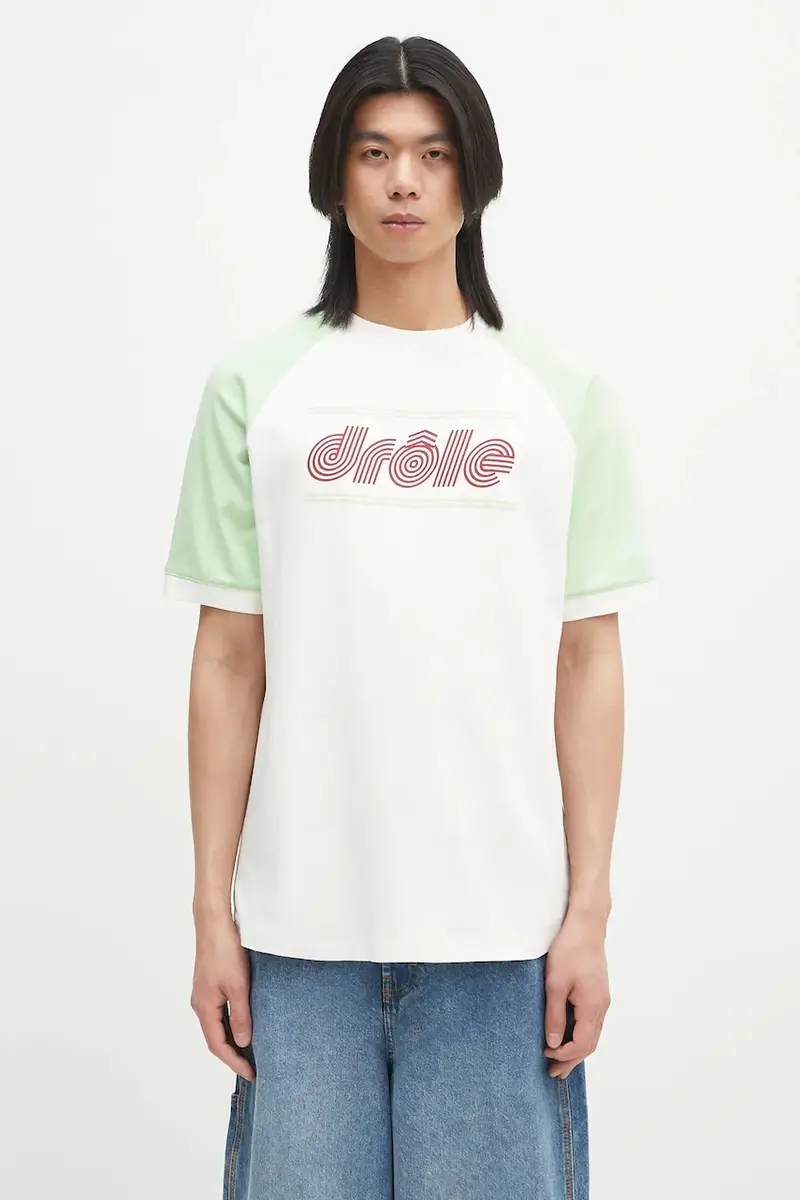 Drole De Monsieur T-shirt Uomo Bianco 2244663