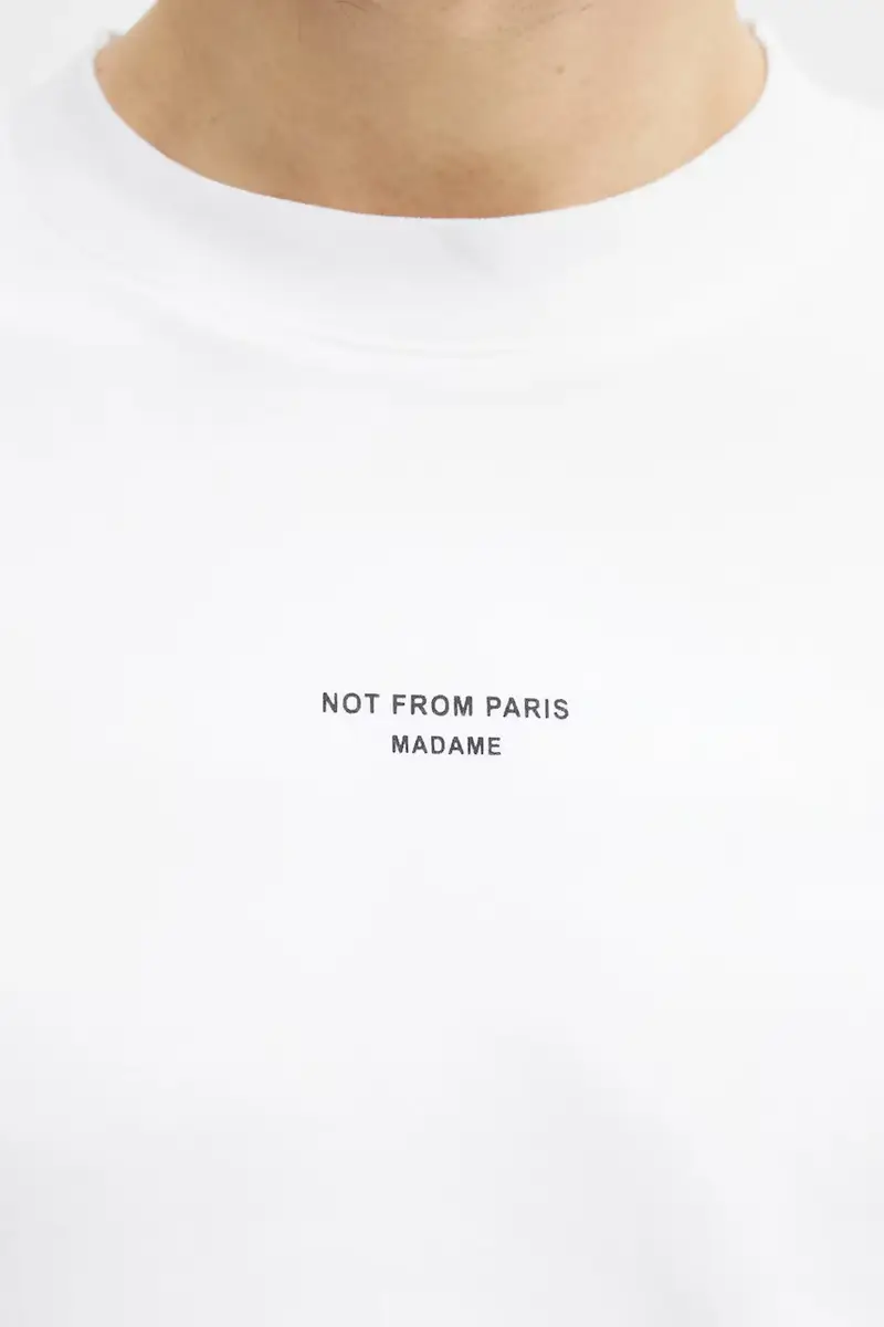 Drole De Monsieur T-shirt Bianco 3976601 miniatura 4