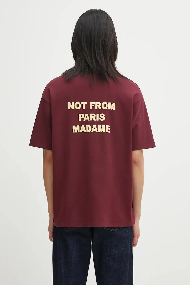 Drole De Monsieur T-shirt Uomo Rosso 2259791