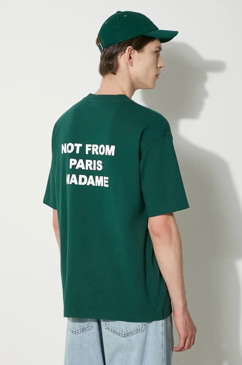 Drole De Monsieur T-shirt Uomo Verde 2260571
