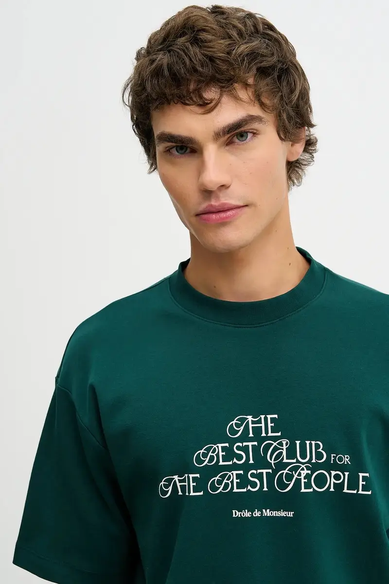 Drole De Monsieur T-shirt Verde 3973361 miniatura 4