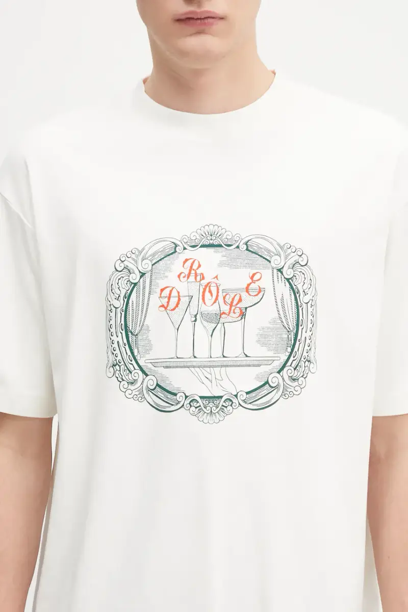 Drole De Monsieur T-shirt Bianco 3972971 miniatura 4