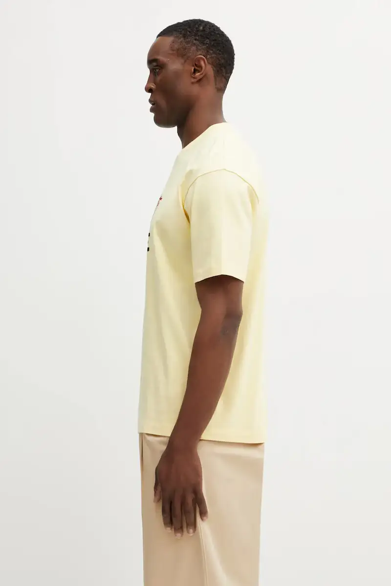 Drole De Monsieur T-shirt Giallo 4073199 miniatura 2