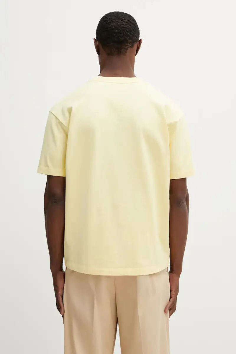 Drole De Monsieur T-shirt Giallo 4073199 miniatura 3