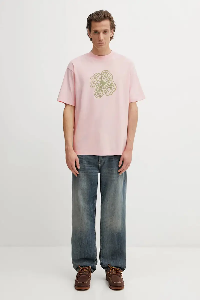 Drole De Monsieur T-shirt Rosa 4073206 miniatura 5