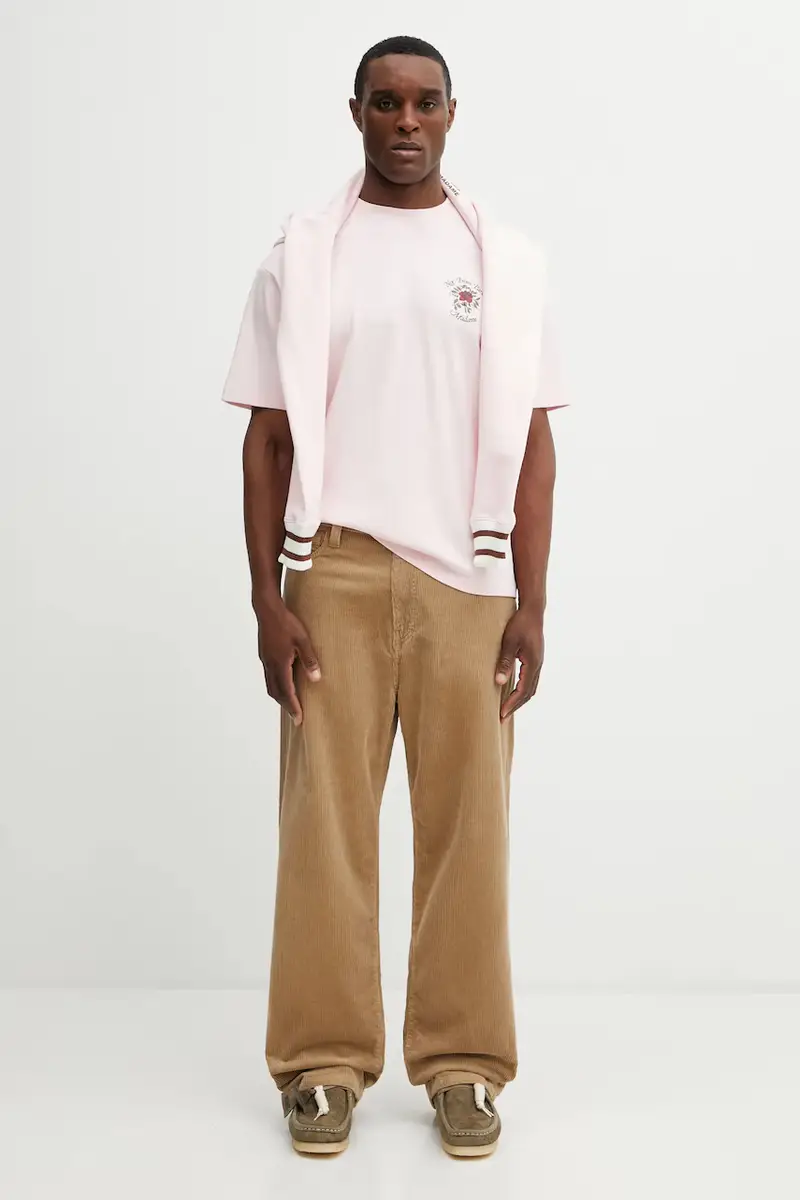 Drole De Monsieur T-shirt Rosa 3950970 miniatura 5