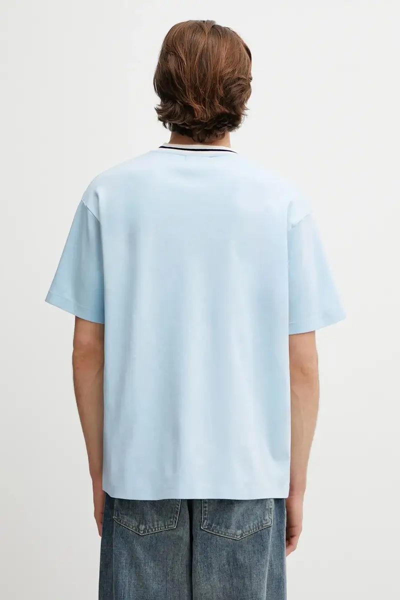 Drole De Monsieur T-shirt Blu 4073194 miniatura 3