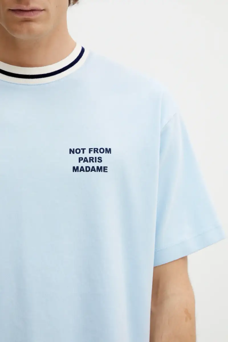 Drole De Monsieur T-shirt Blu 4073194 miniatura 4