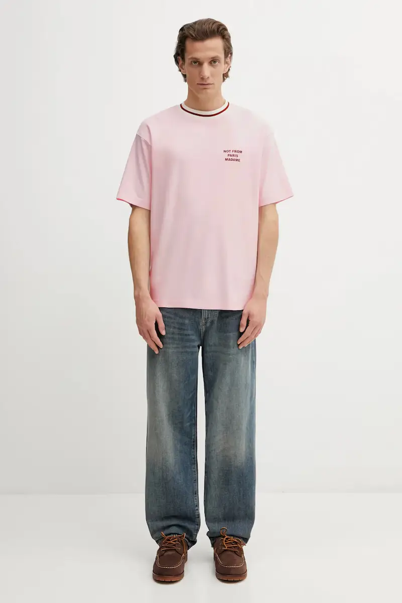 Drole De Monsieur T-shirt Rosa 4073204 miniatura 5