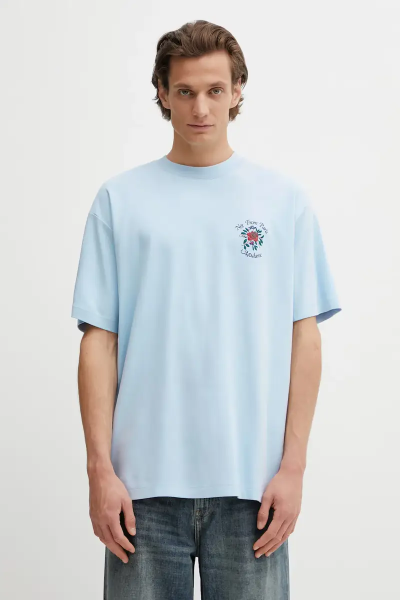 Drole De Monsieur T-shirt Blu 3966513 miniatura 3