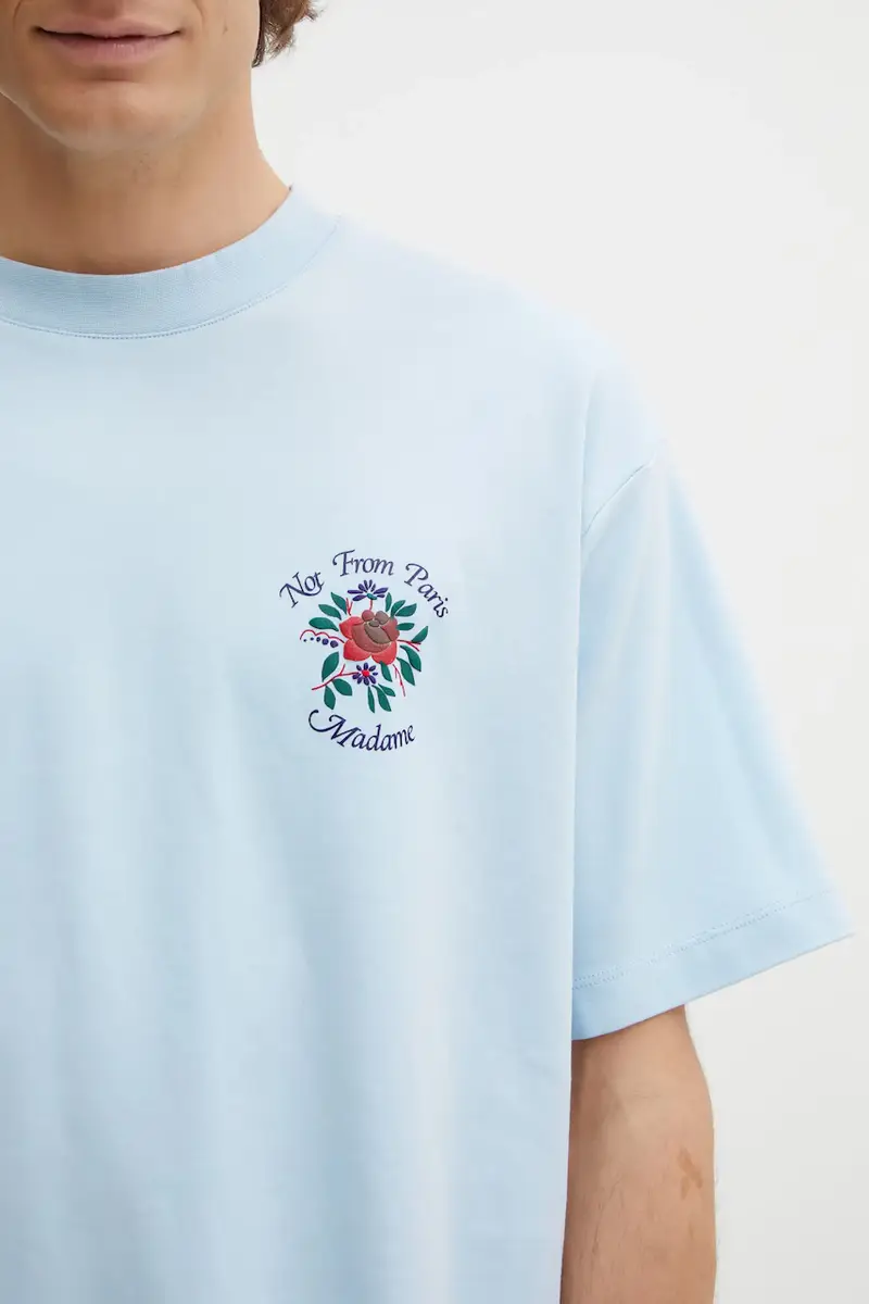 Drole De Monsieur T-shirt Blu 3966513 miniatura 4