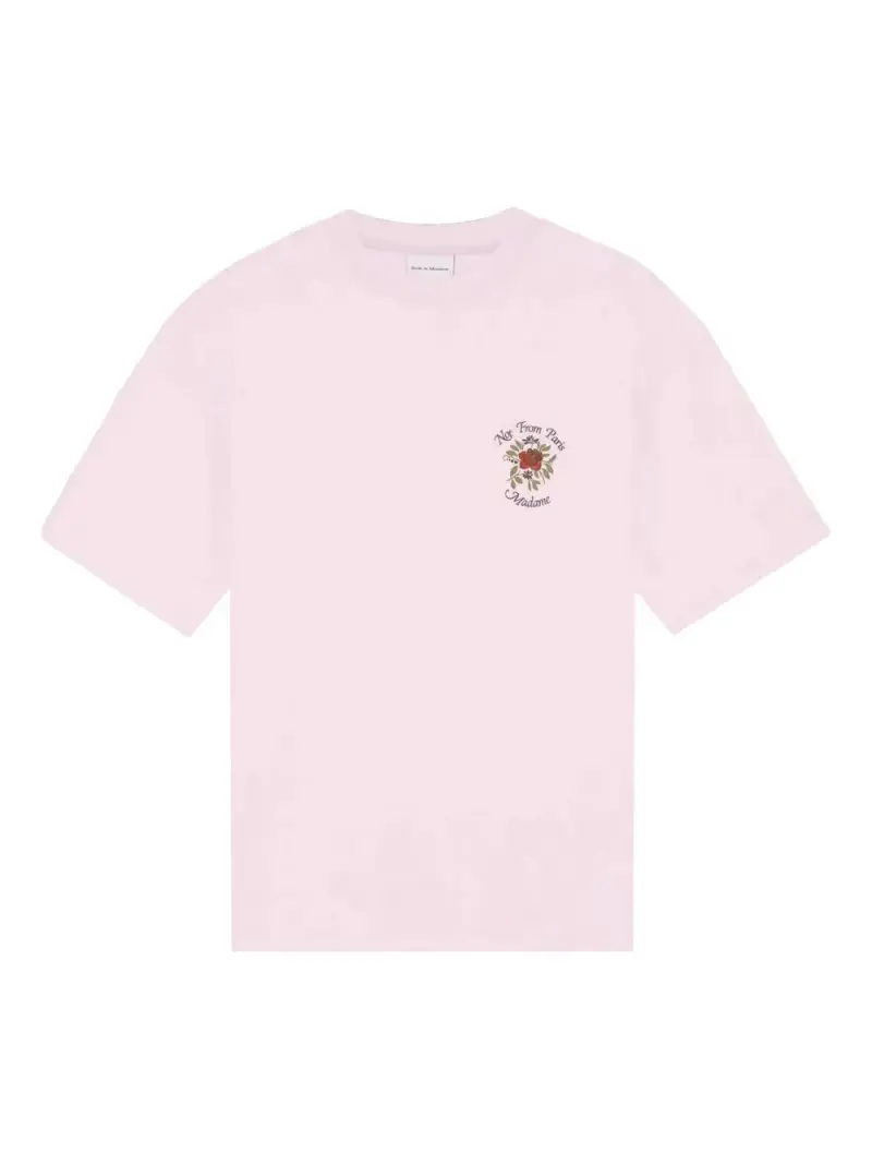 Drole De Monsieur T-shirt Uomo Rosa 4192668 miniatura 2