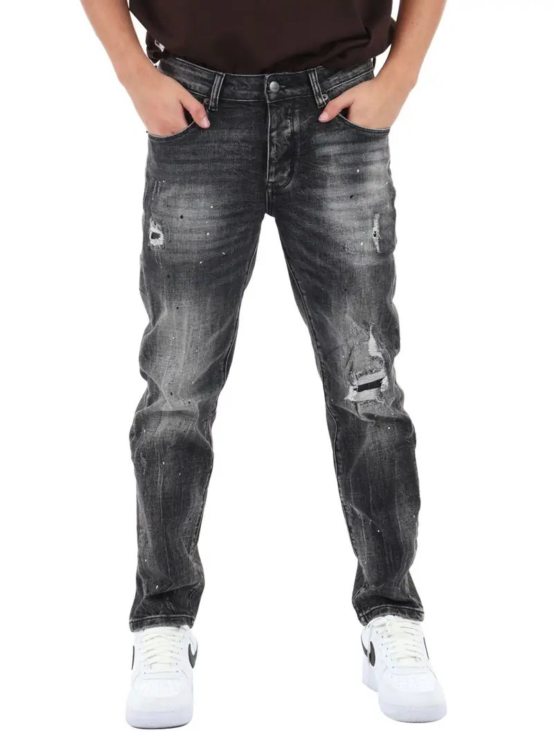 Drop-season-2 Jeans Uomo Nero 3612304