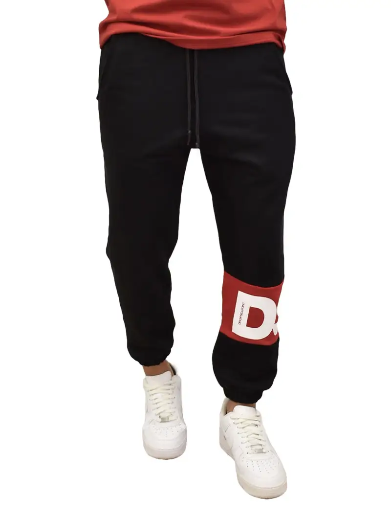 pantalone tuta drop season 2 da uomo - nero