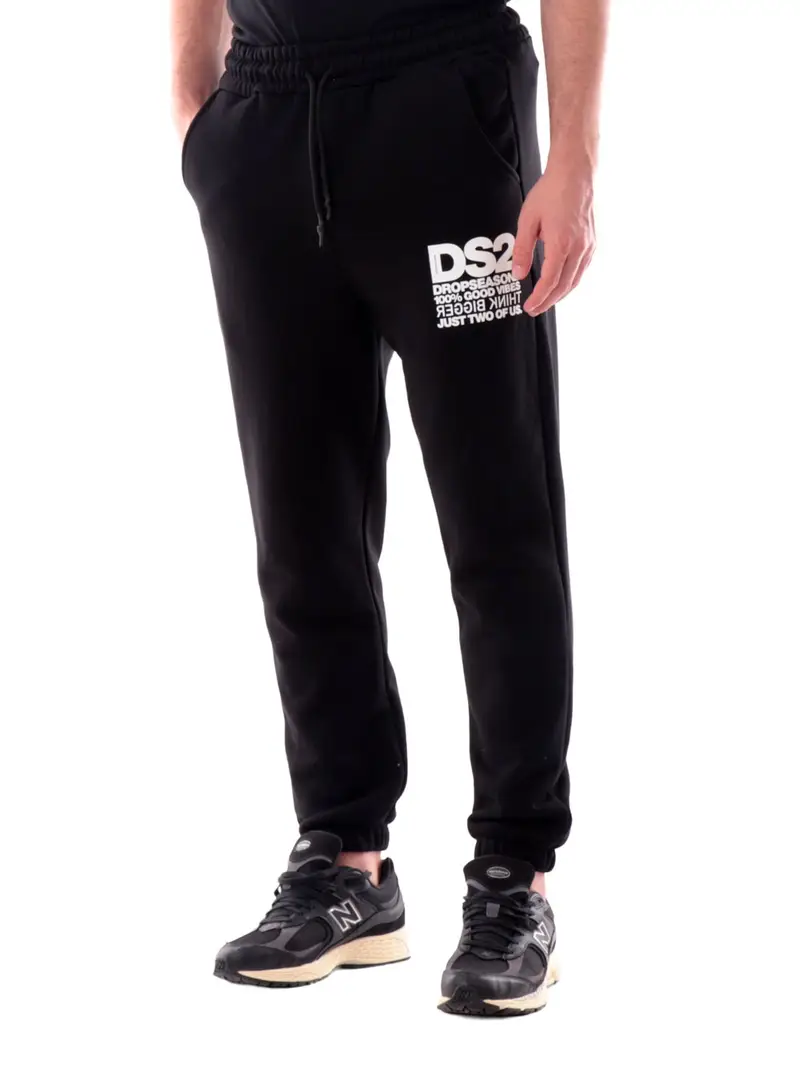 pantalone tuta drop season 2 da uomo - nero