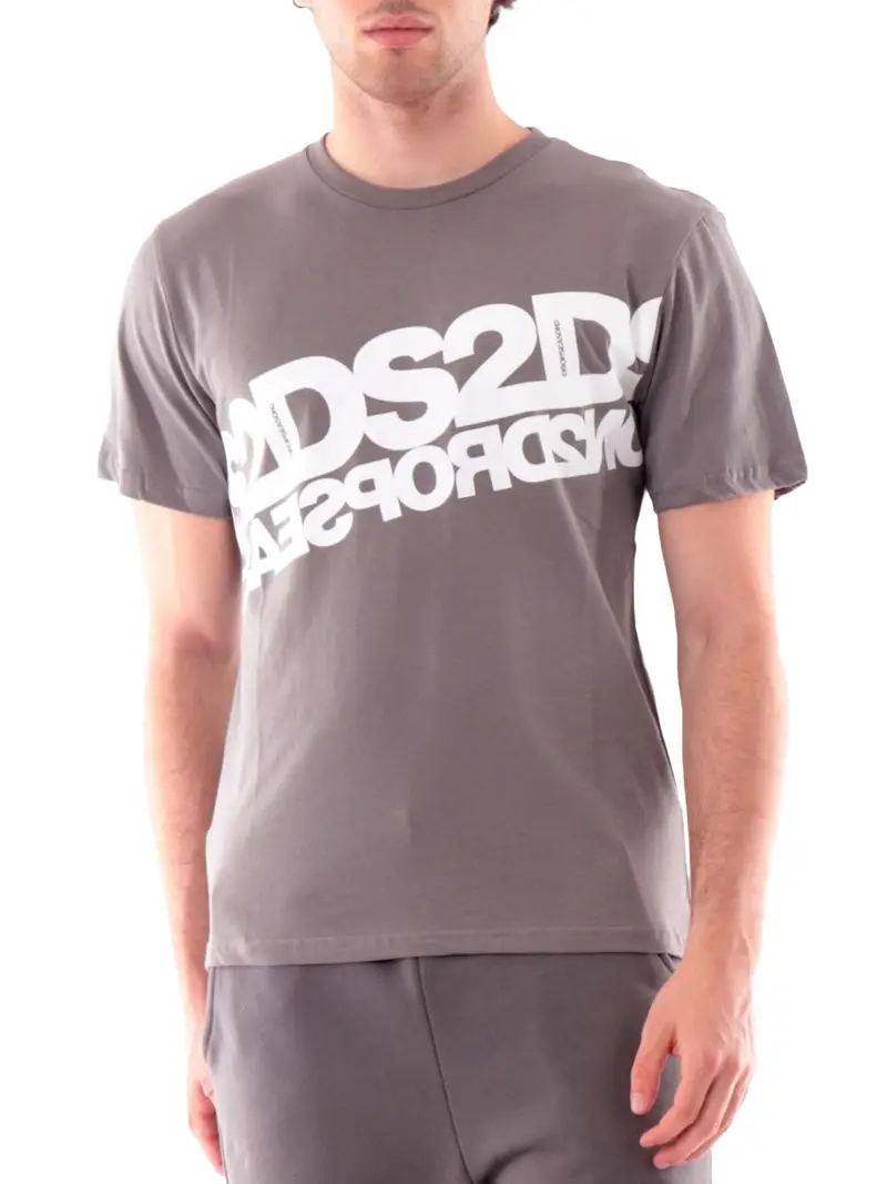 Drop-season-2 T-shirt Uomo Grigio 3219926