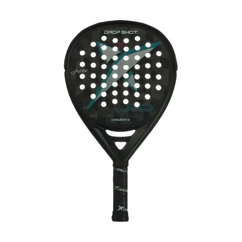 Dropshot Conqueror 10 Nero Blu - Racchetta Padel Uomo TU