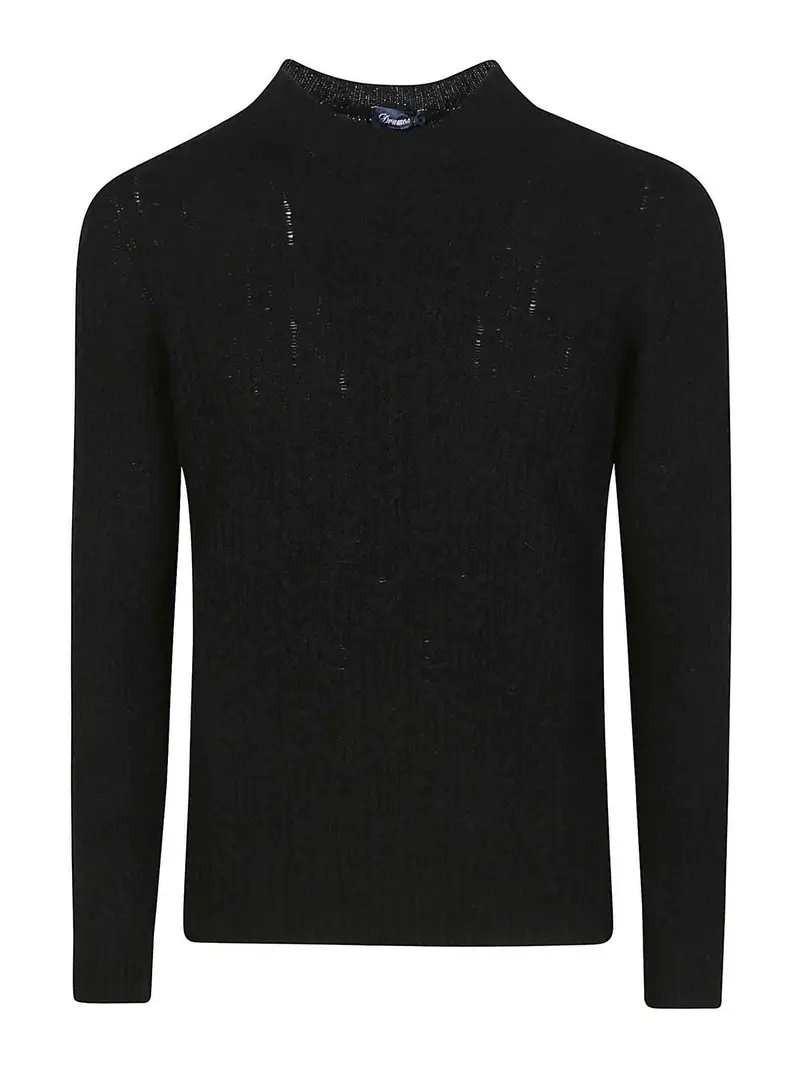 Gc Treccia Spiga Lambswool Nero