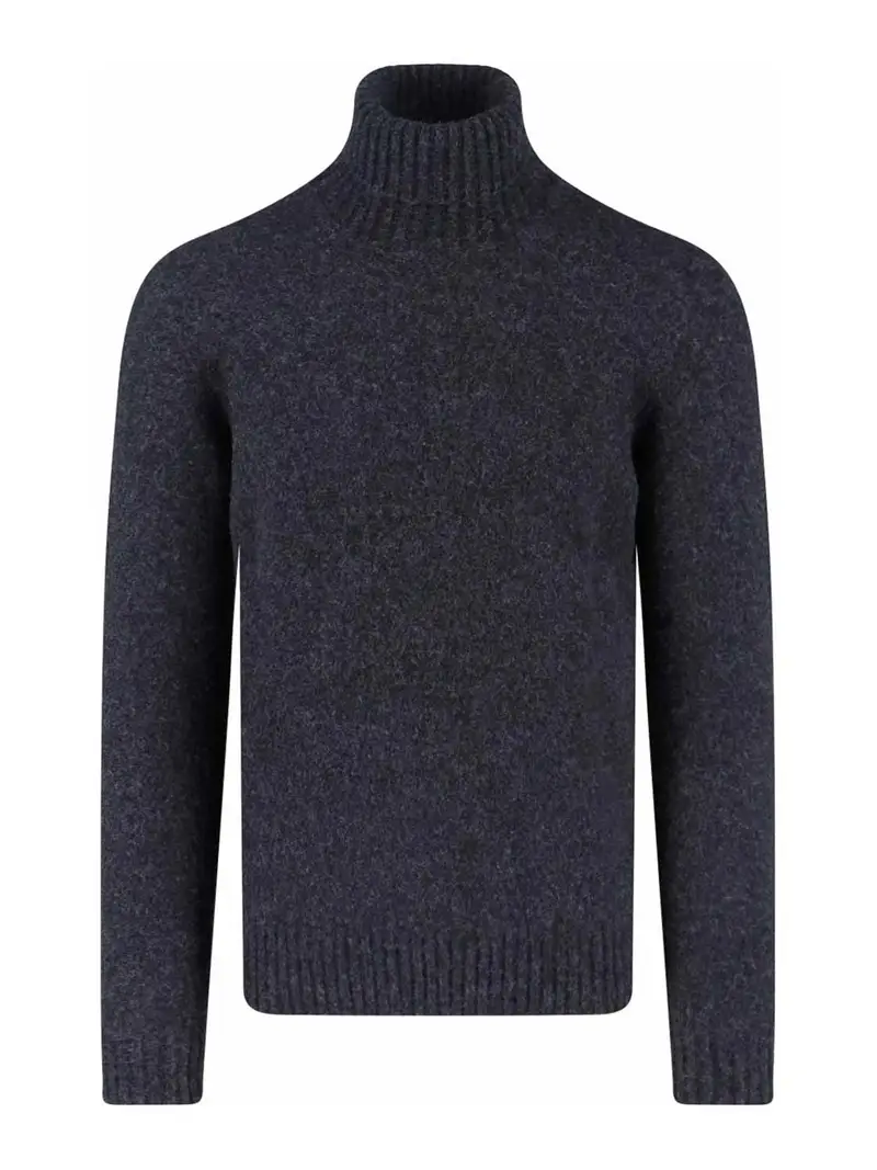 Maglione A Collo Alto Grigio