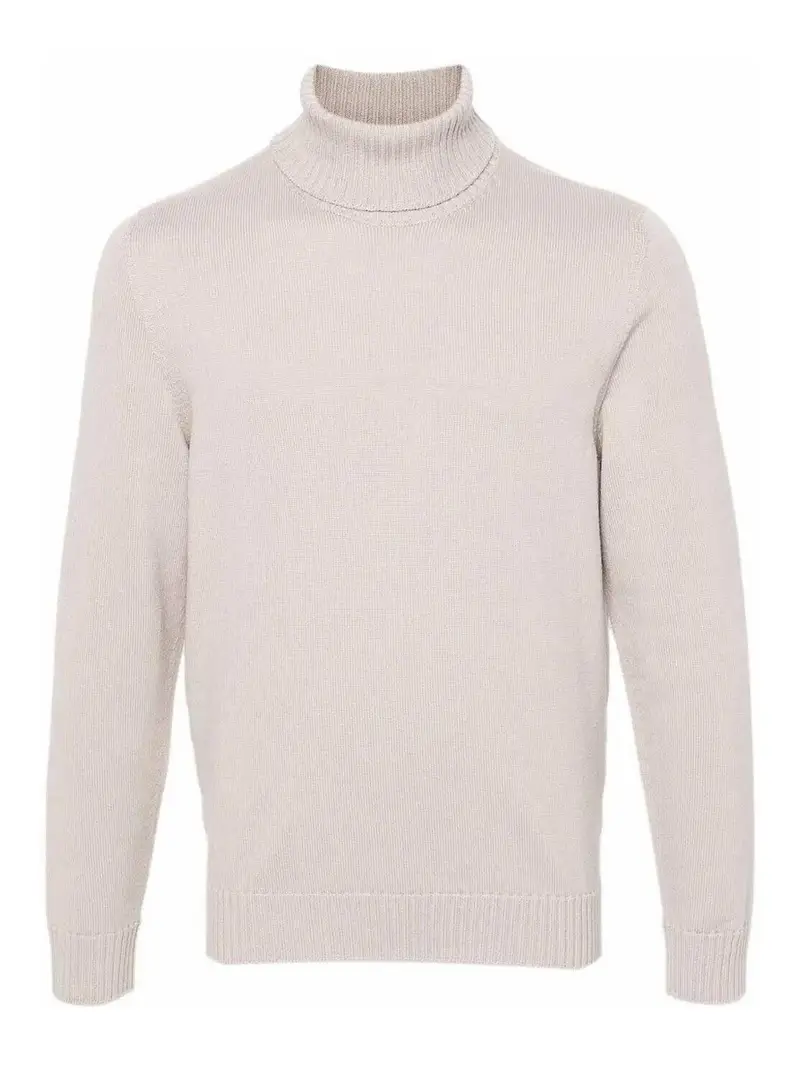 Maglione a scollo a maniche lunghe Grigio