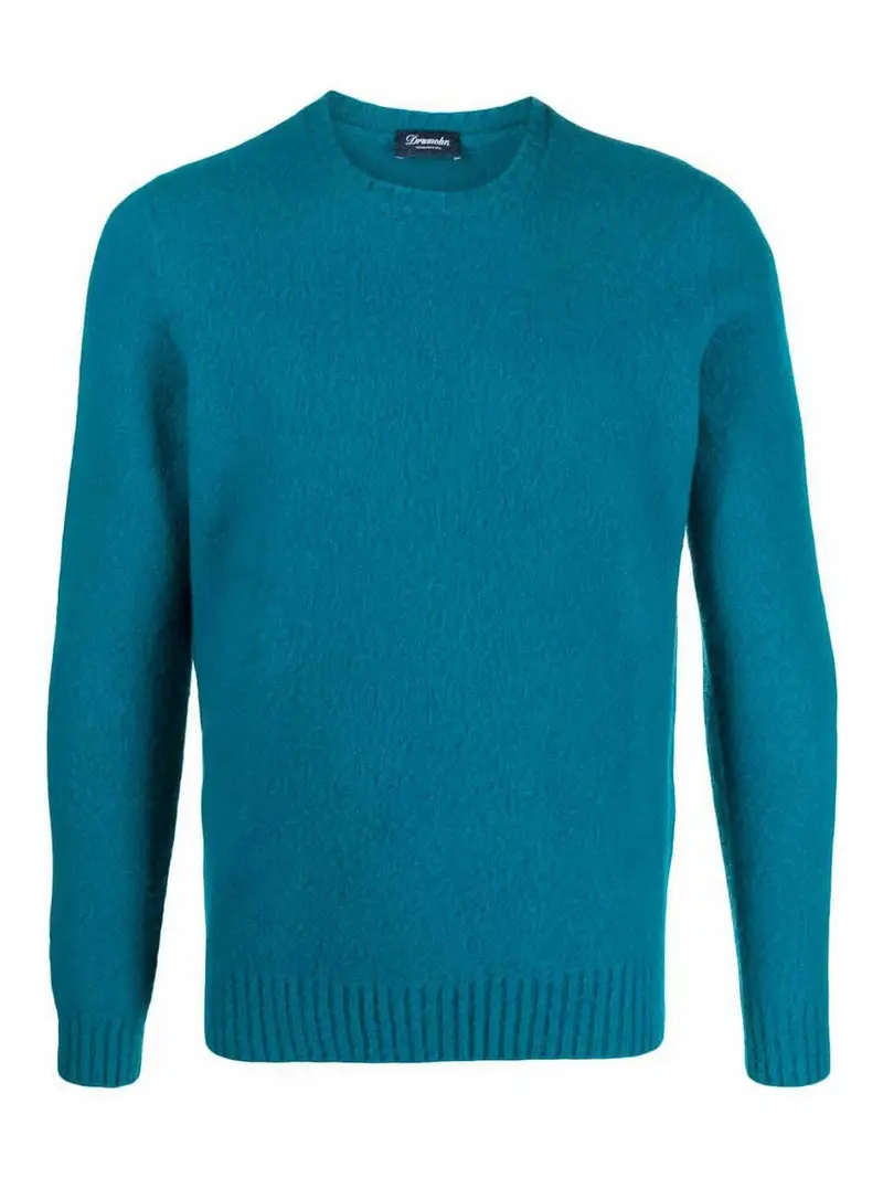 Maglione girocollo Azzurro