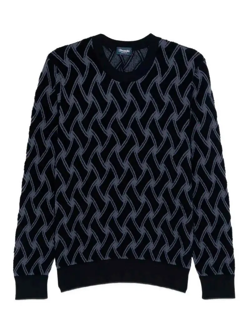 Maglione Girocollo Blu scuro