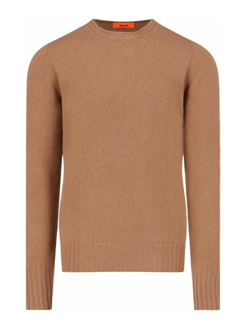 Maglione Girocollo Marrone