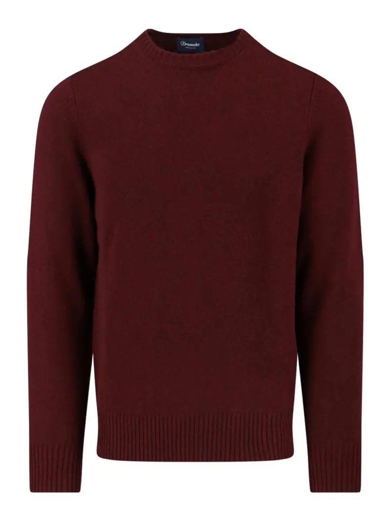 Maglione In Cashmere Rosso