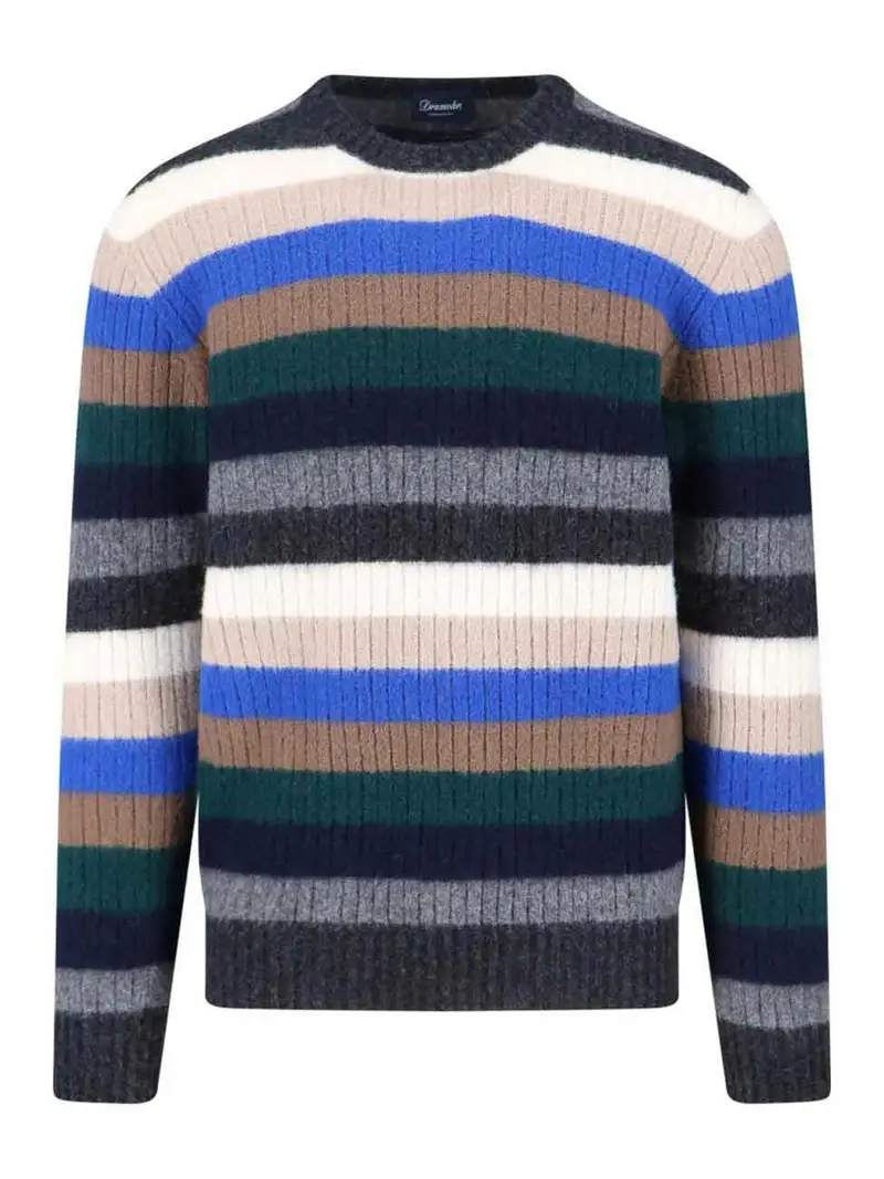 Maglione In Lana Multicolore