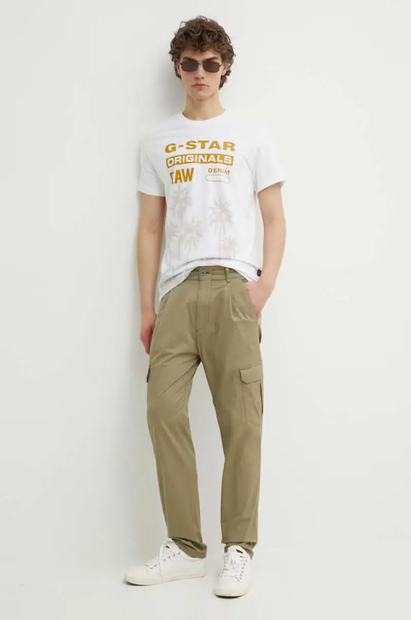 pantaloni CASY uomo colore verde 122097 40682 miniatura 2