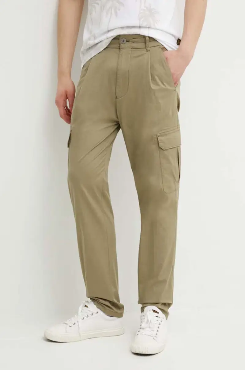 pantaloni CASY uomo colore verde 122097 40682