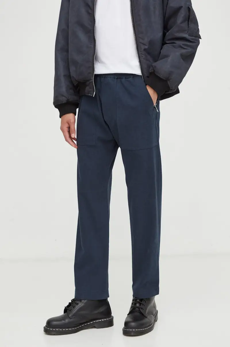 pantaloni uomo Blu navy