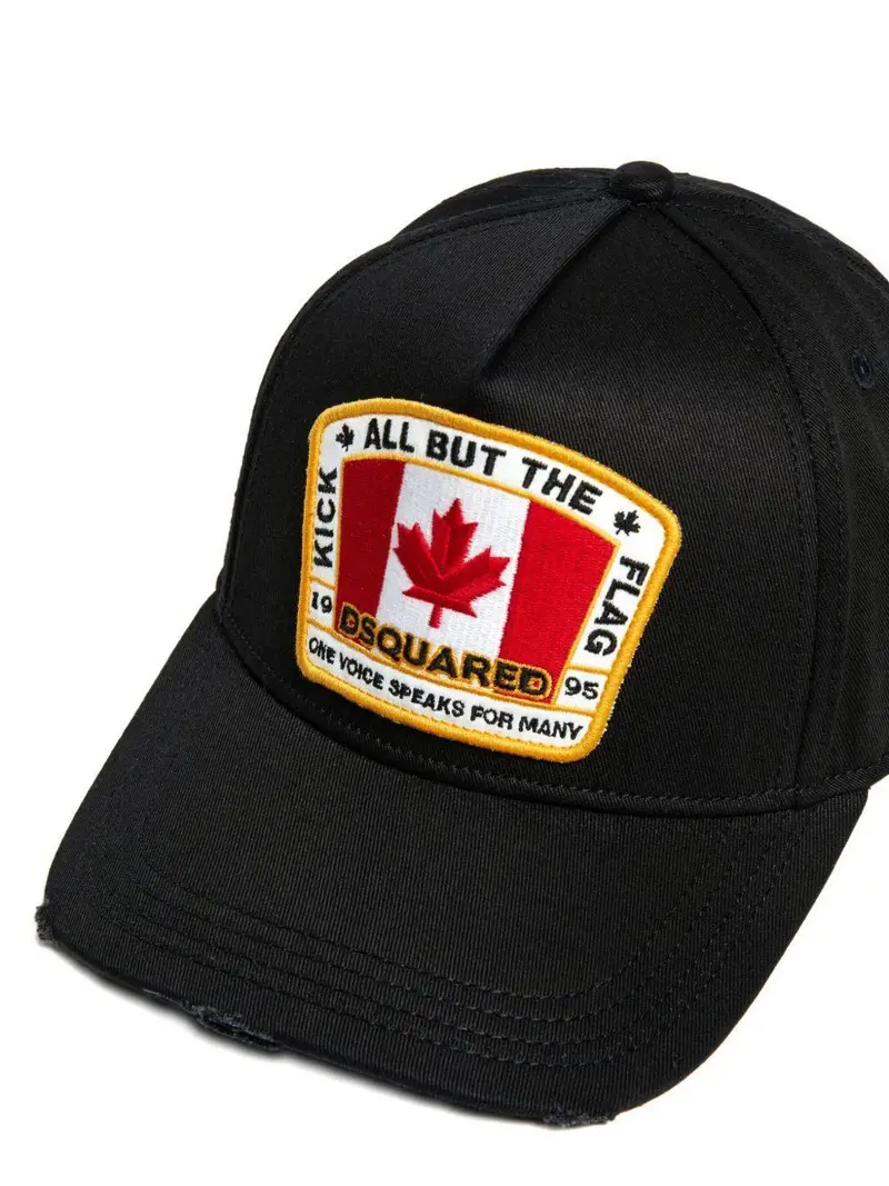 Cappello Canadian Flag Nero miniatura 2