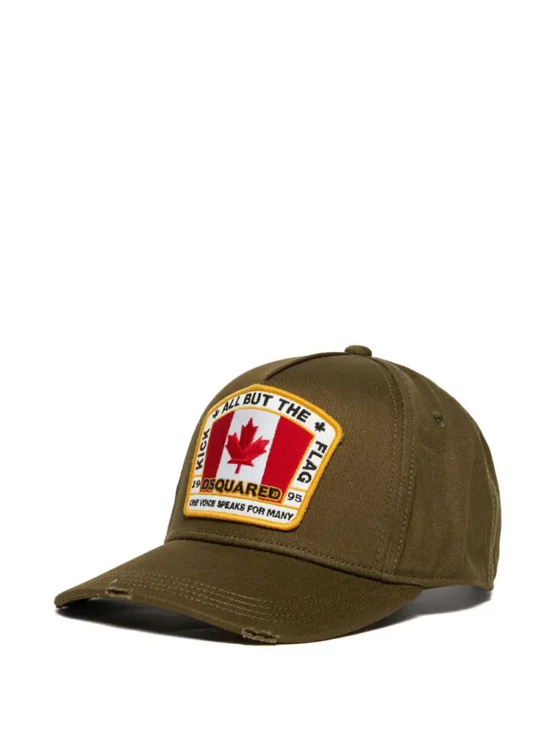 Cappello Canadian Flag Oliva