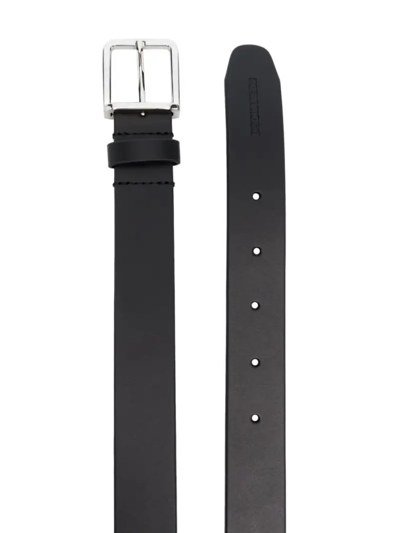 Cintura nera unisex Nero miniatura 2