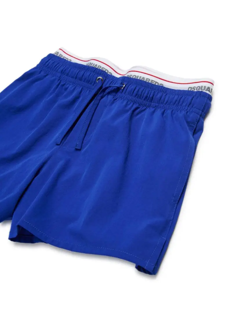 Costume blu vita logata miniatura 3