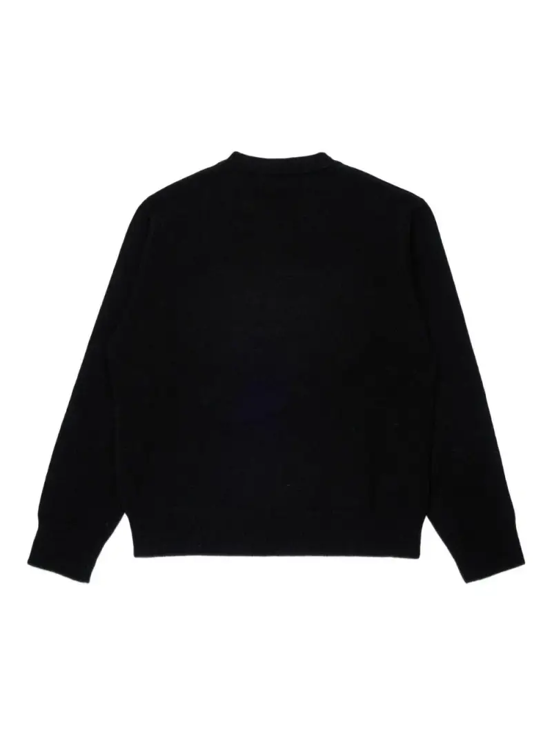 Maglione in Lana Nero miniatura 2