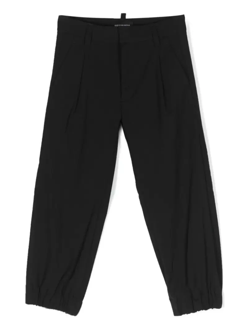 Pantalone bambino affusolato Nero